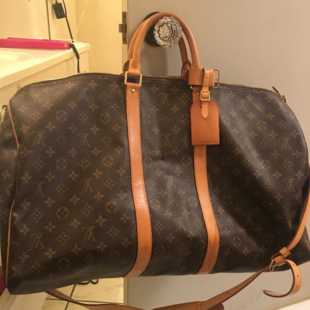 Louis Vuitton Monogram Keepall 55